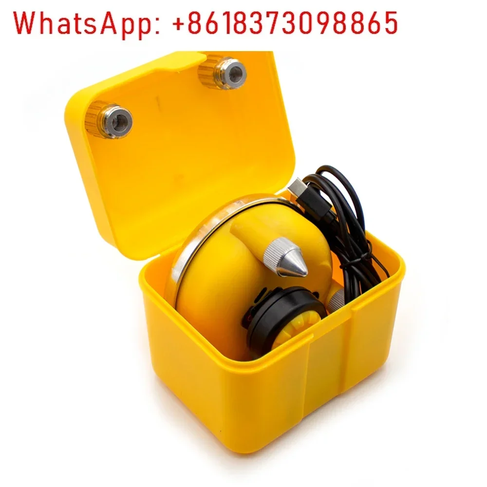 Laser Level Universal Remote Control Electric Fine Adjustment 360 Degree Rotating Base Rechargeable Built-in 1200mAh Battery