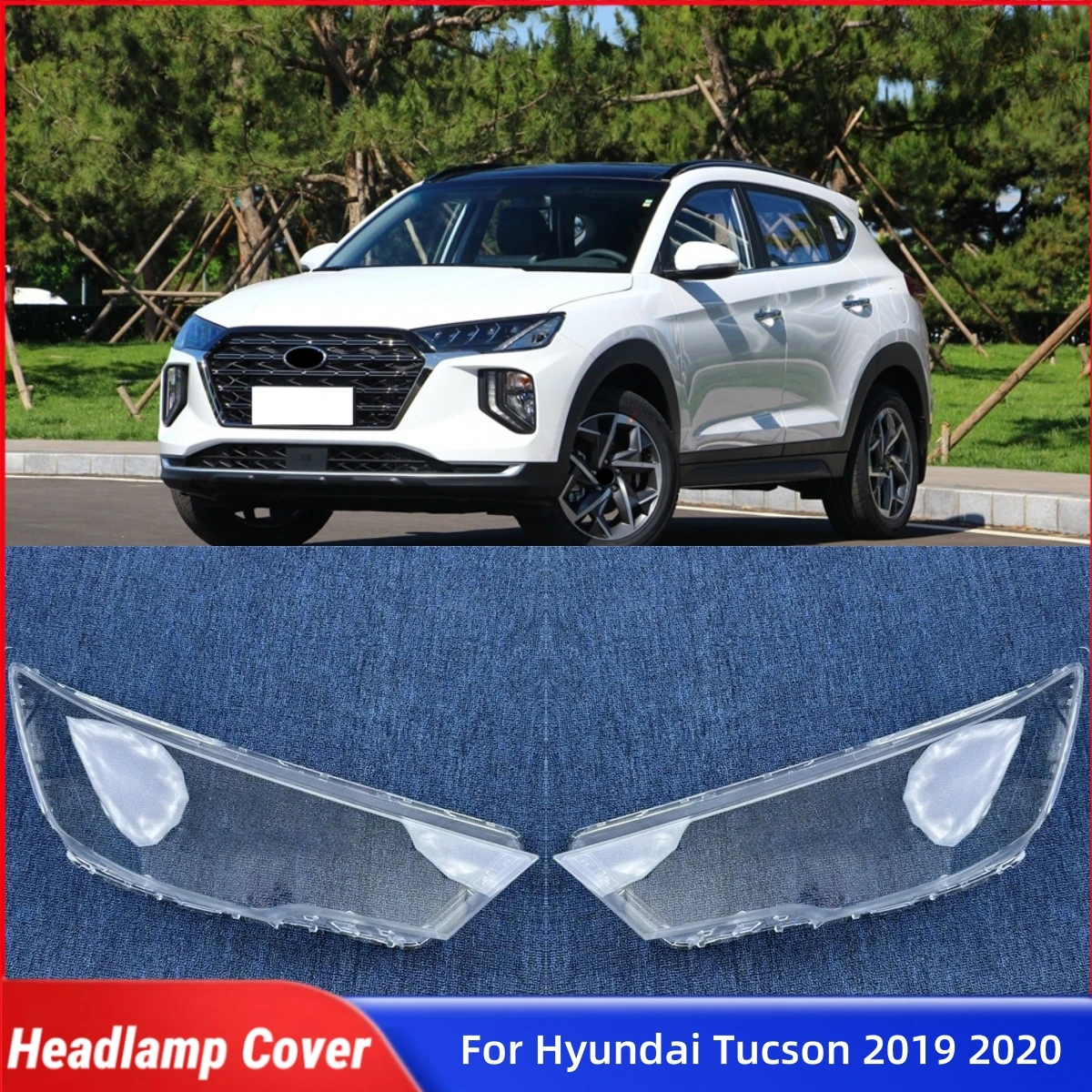 

Для Hyundai Tucson 2019 2020 автомобильные аксессуары, абажуры, корпус фары, линза