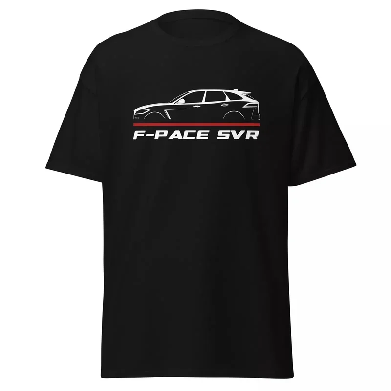 

2024 men T shirt casual Jaguar Ars F-Pace SVR 2022 car enthusiast T-shirt graphic summer short sleeves 100% cotton S-3XL cool te