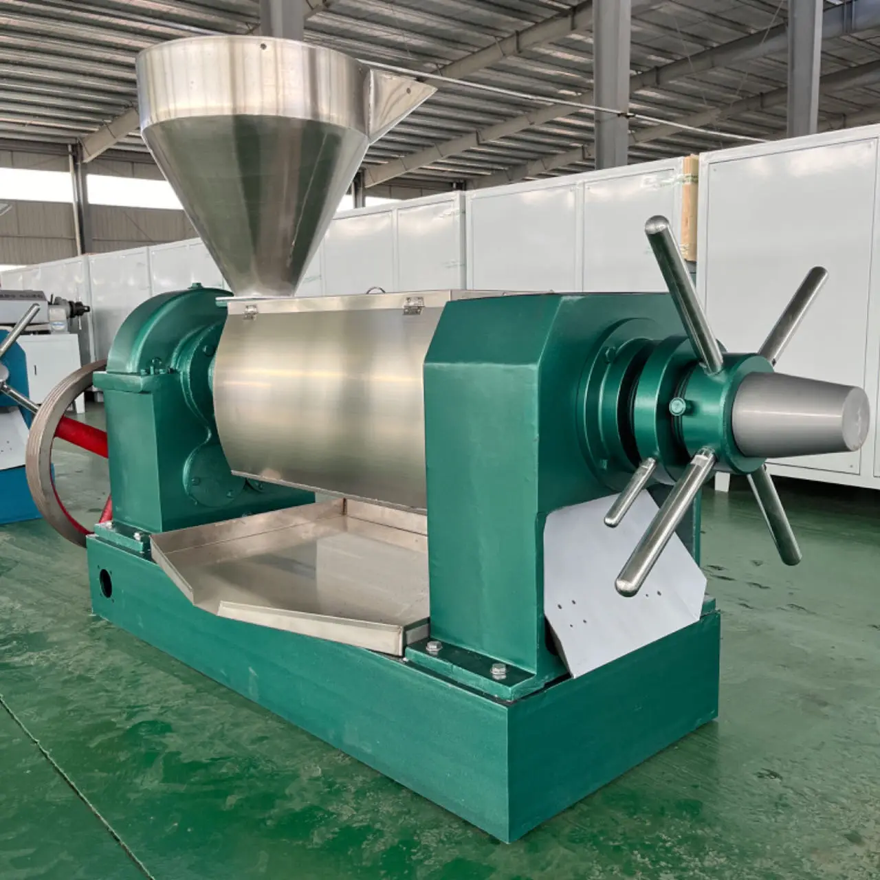 230 Kg/h Automatic Oil Extraction Machine Soybean Peanut Oil Making Machine Sunflower Seed Hot Cold Oil Press Machine