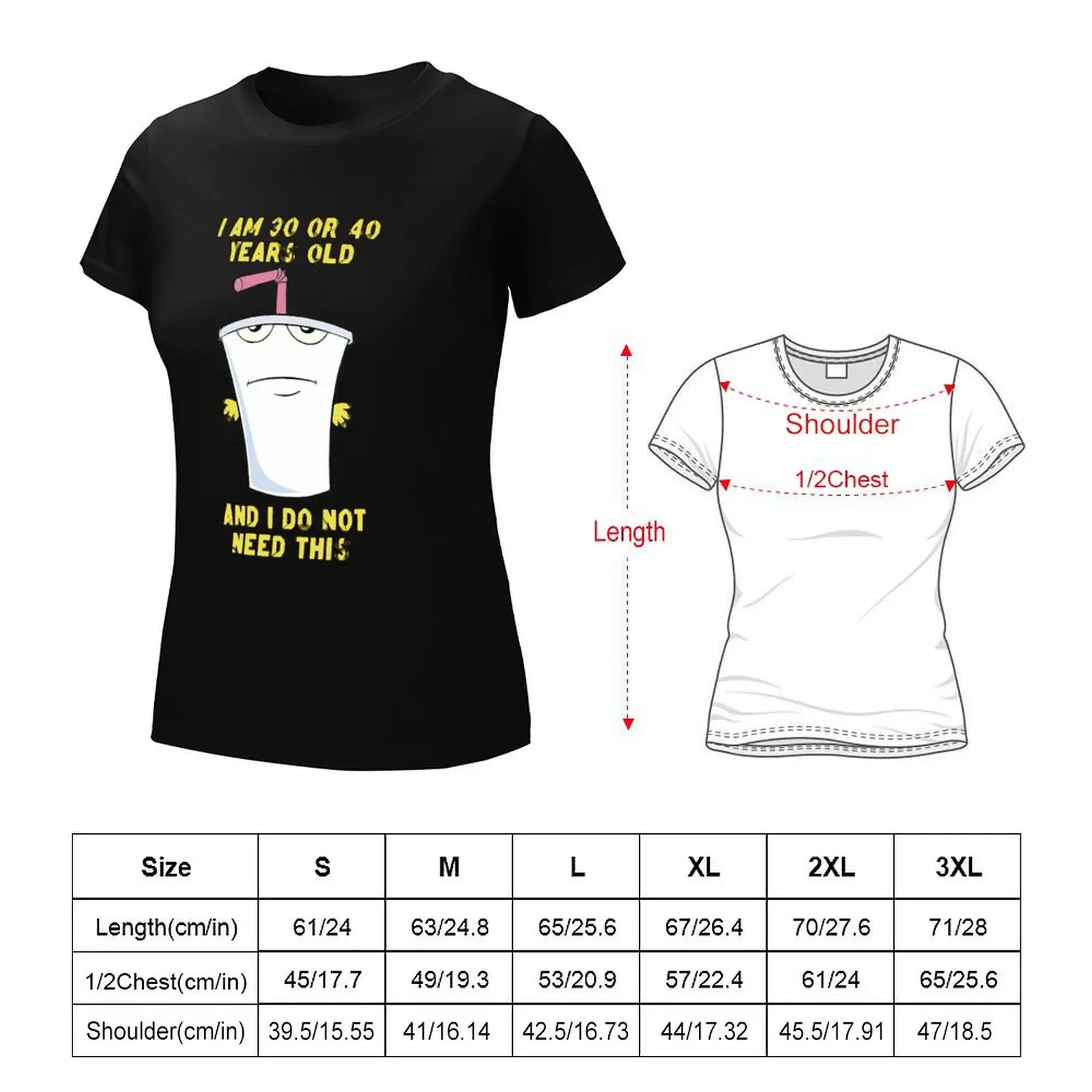 30 oder 40 (Remix) T-Shirt plus Größen Hemden Grafik T-Shirts Sommer Tops Hippie Kleidung Workout-Shirts für Frauen locker sitzen