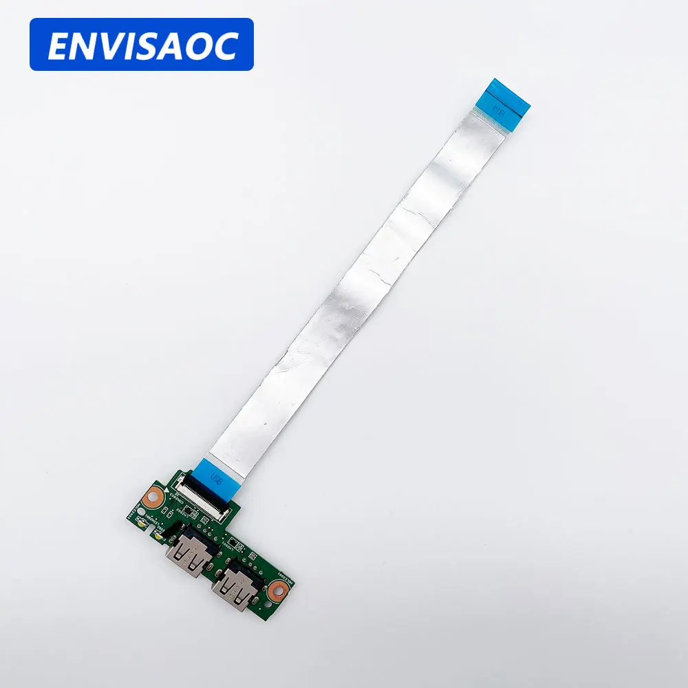 Do laptopa HP Pavilion 15-D 15-D07NR 15-D069wm 14-D 250 G2 255 G2 TPN-F112 TPN-F113 Płytka USB Jack 010194 F00-491-G