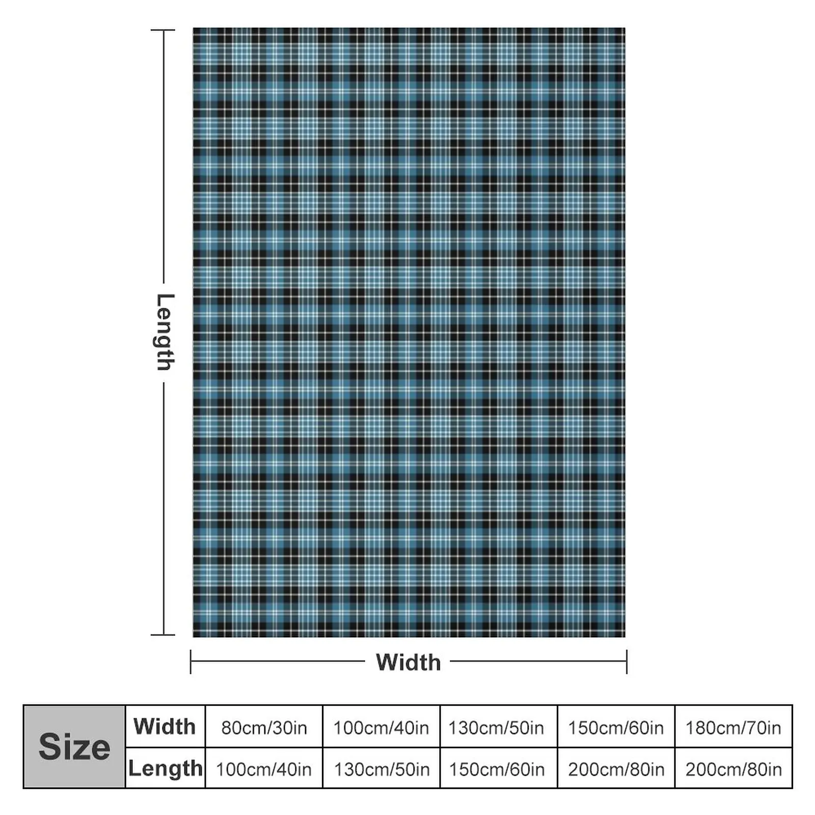 Clan Clark Tartan Throw Blanket Thermal Blanket Blanket Sofa