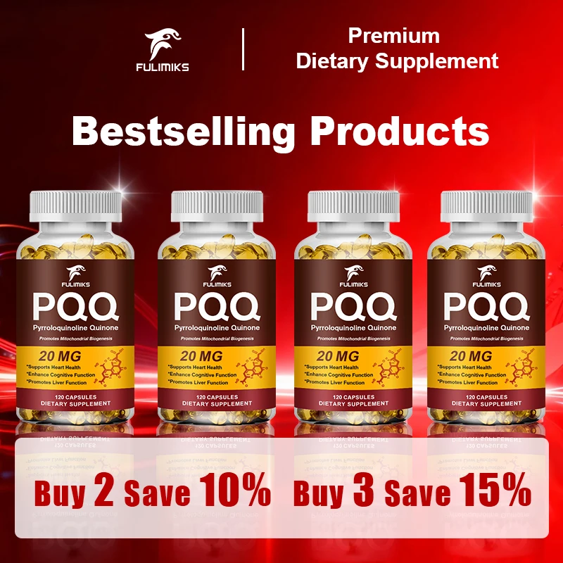 Premium PQQ & Bacopa Supplement, with Alpha Lipoic Acid, Supports Mitochondrial Energy, Brain Function, Memory & Mental Clarity
