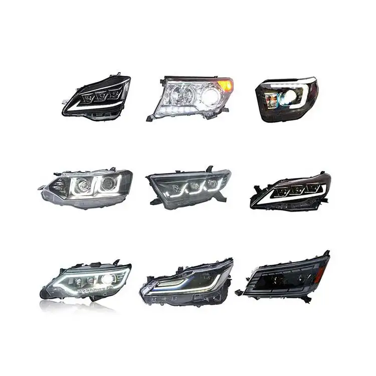 Car Headlights  For  Highlander Raize RAV4  Camry Avalon  Allion Izoa Innova Sienna  bZ4X Frontlander Corolla Cross