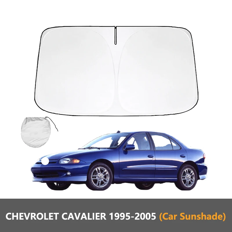 

For CHEVROLET CAVALIER 1995-2005 Car Sunshade Sun Shade Front Rear Window Film Windshield Visor Cover UV Protect Reflector