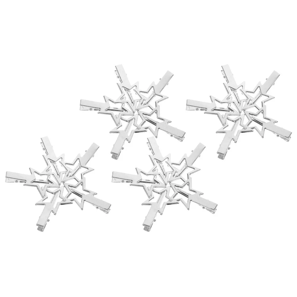 

20Pcs Star Hair Clips Small Metal Snap Clips Decorative Hair Barrettes for Girls Fashion Accessories Accessories for Women