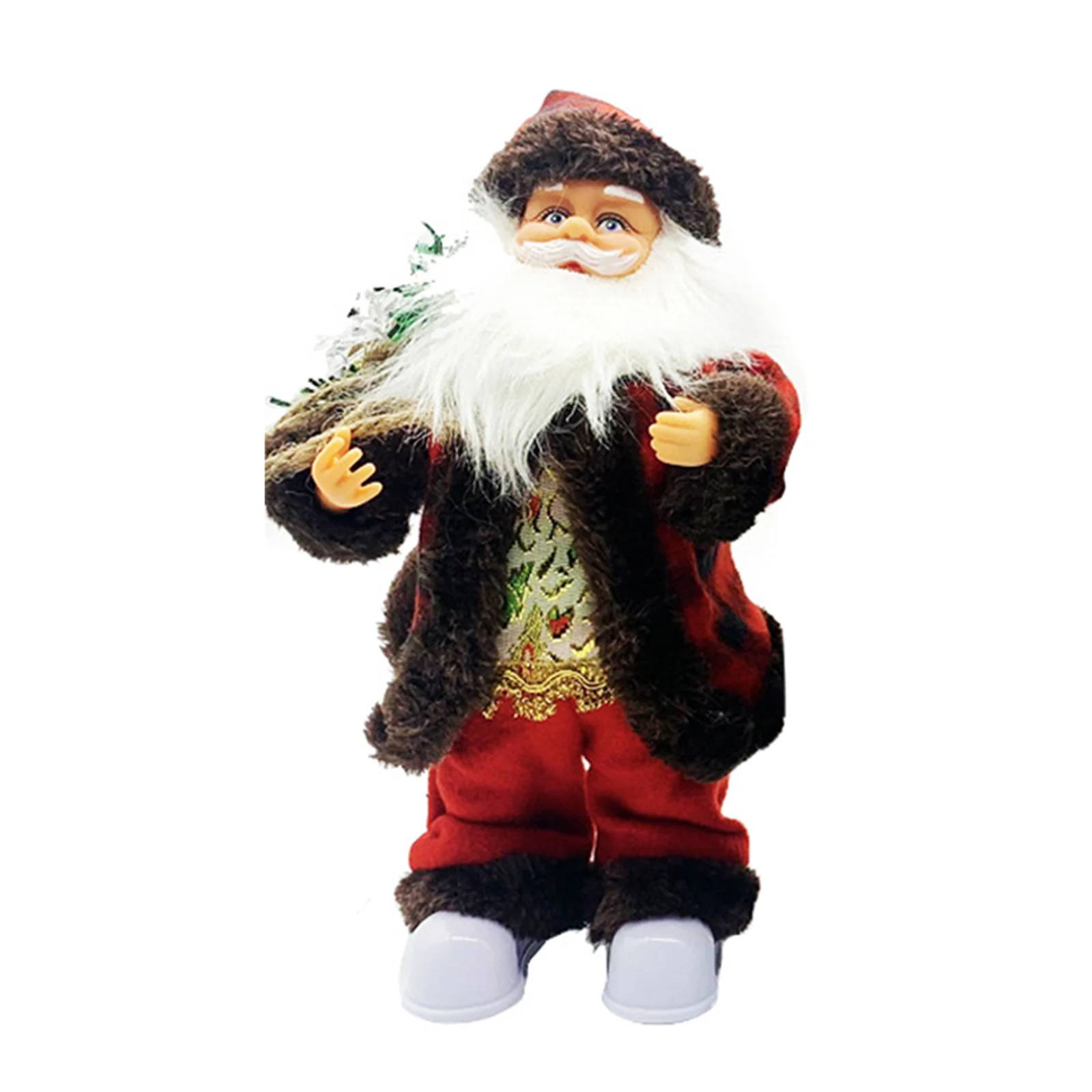 

Dancing Singing Santa Christmas Decorations Christmas Toy Doll Battery Operated Musical Moving Figure