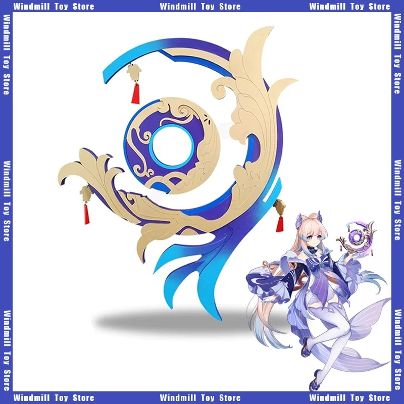 

56cm Everlasting Moonglow Genshin Impact Sangonomiya Kokomi Weapon Game Peripherals Weapon Model Bamboo Cosplay Prop Collection