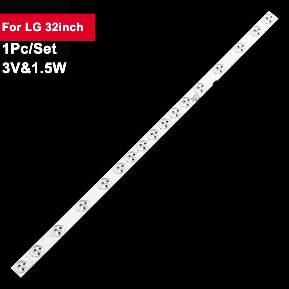 1pc 1.5W 562mm retroilluminazione Tv Led Strip per LIG 32 pollici innotek 32 "NDF 17PKG REV 32 me303v/F7 32 me303v/F7 muslimf320em4 LF320EM4