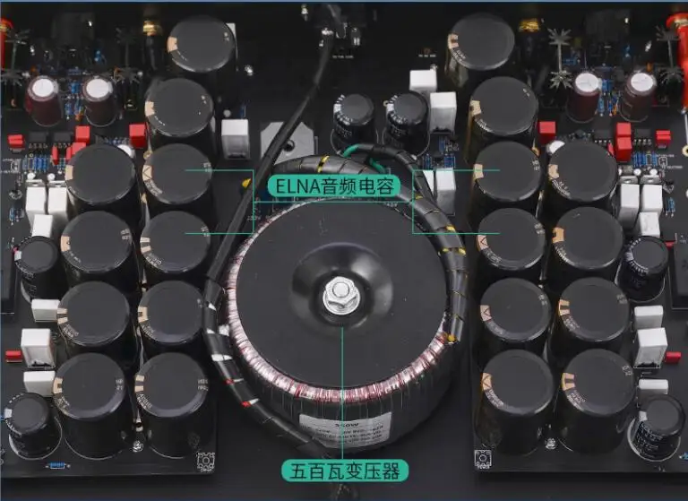 New 50W*2 HIFI Class AB stereo  transistor power amplifier with balanced input Refer to 933 circuit