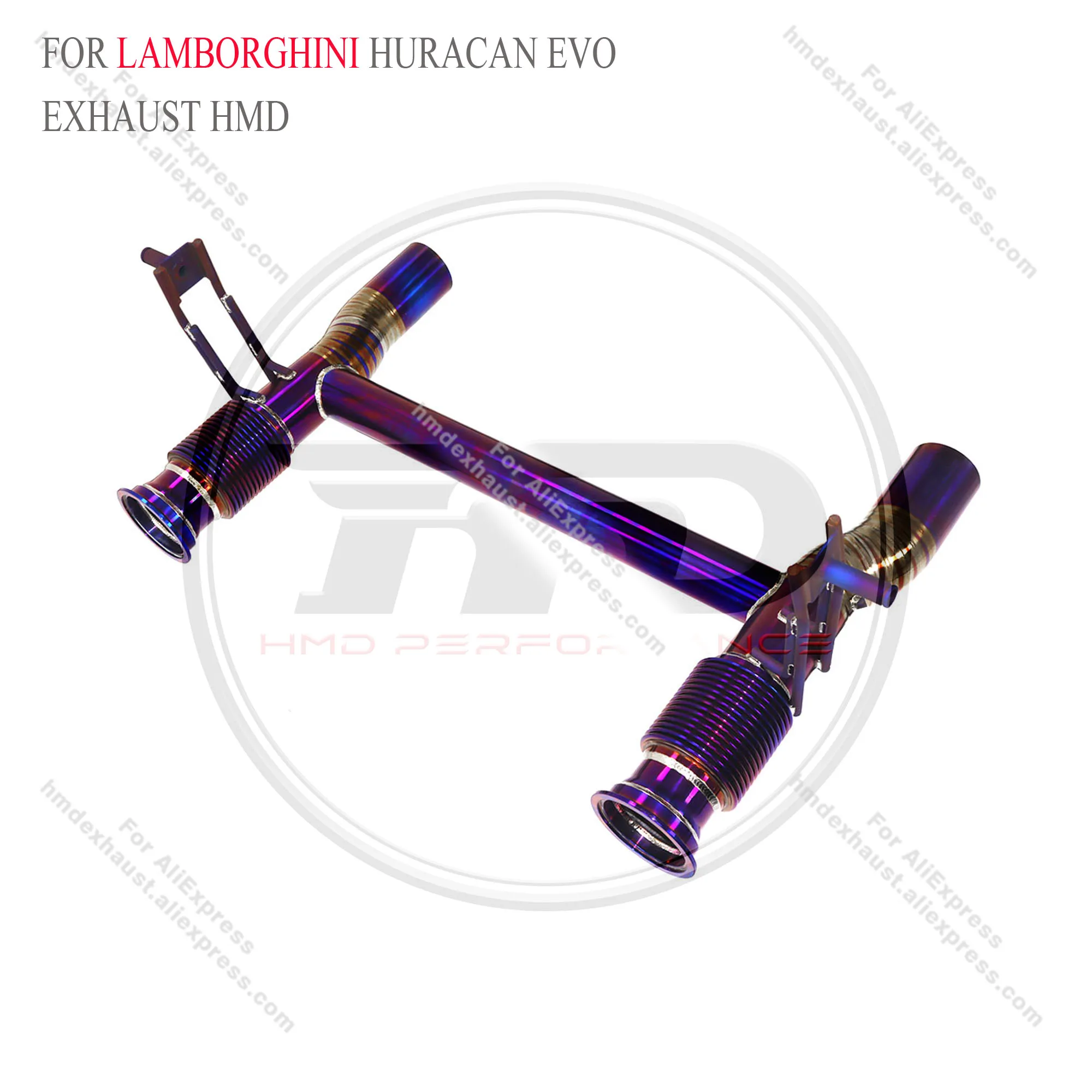 HMD-Auspuffkatabck für Lamborghini Huracan EVO Ti. Unterstützt individuelle Anpassung. Neue Produkte. Heutiger Sonderangebote. WIG-Handschweißen