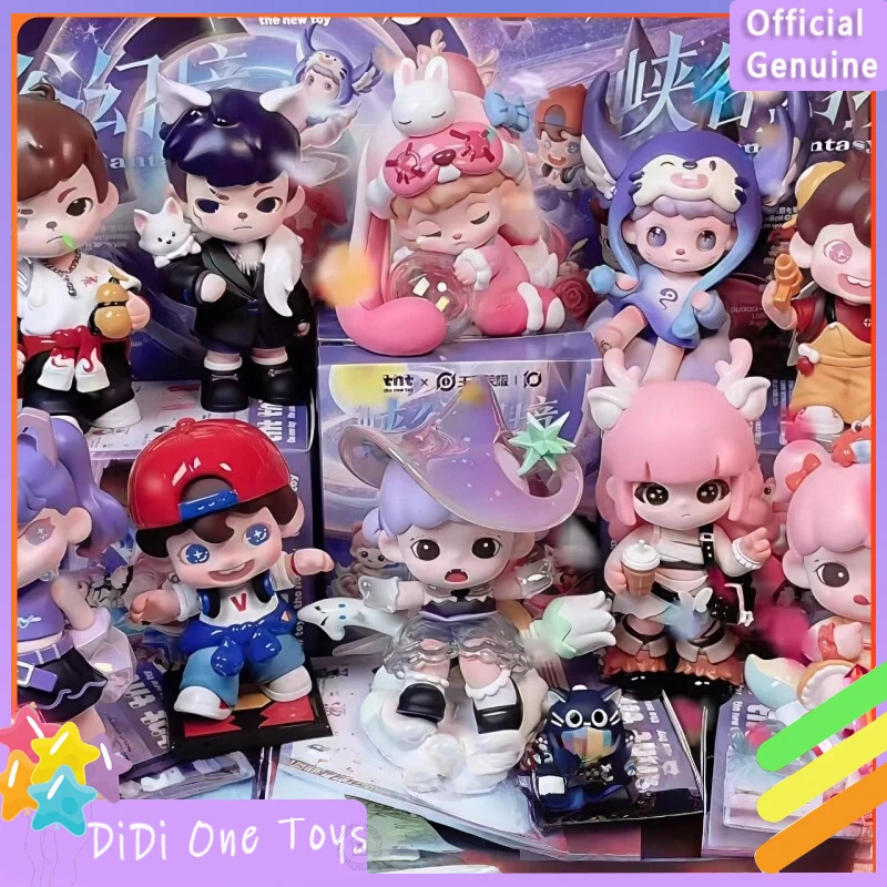 Genuino Tntspace Honor Of Kings Canyon Fantasy Series Blind Box Collezione di figurine carine Ornamento da tavolo Regalo di tendenza della moda