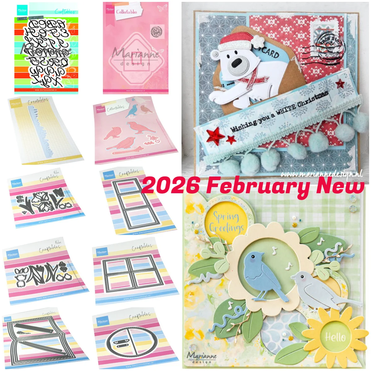 

In Spring Blossom Twigs Grass Border Cutting Dies Craft Make Paper Greeting Card Making Template DIY Handmade 2026 New