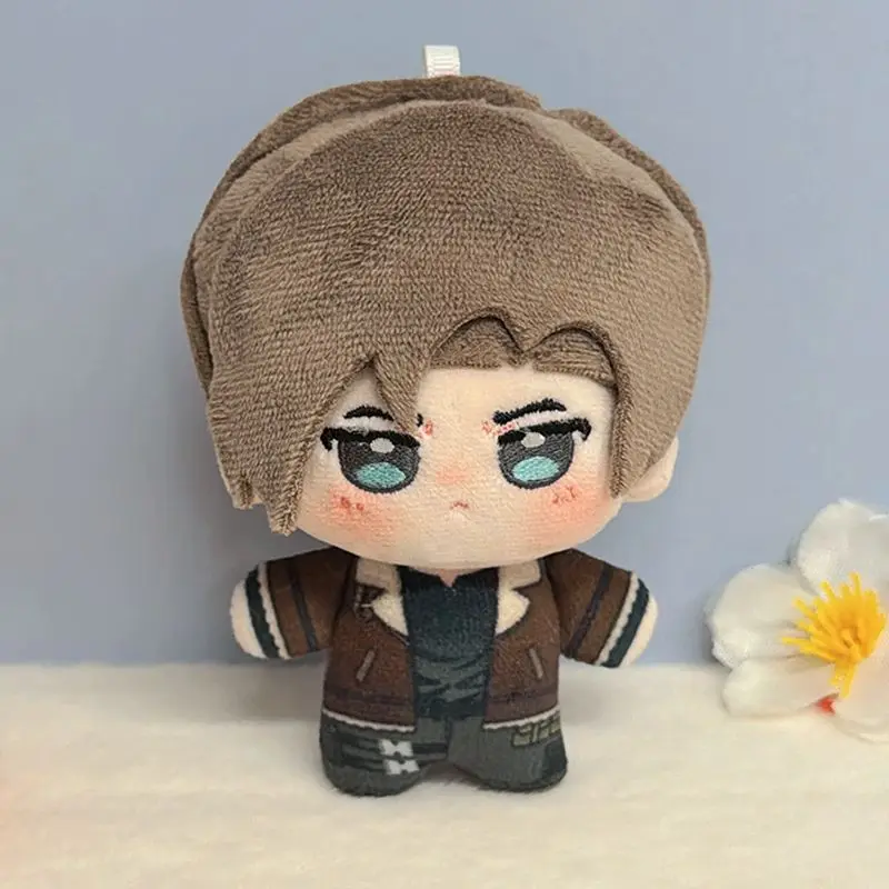 New Game Resident Evil Requiem Plush Doll Toy 10CM Cartoon Cute Soft Leon Scott Kennedy Grace Ashcroft Periphery Pendant Toys