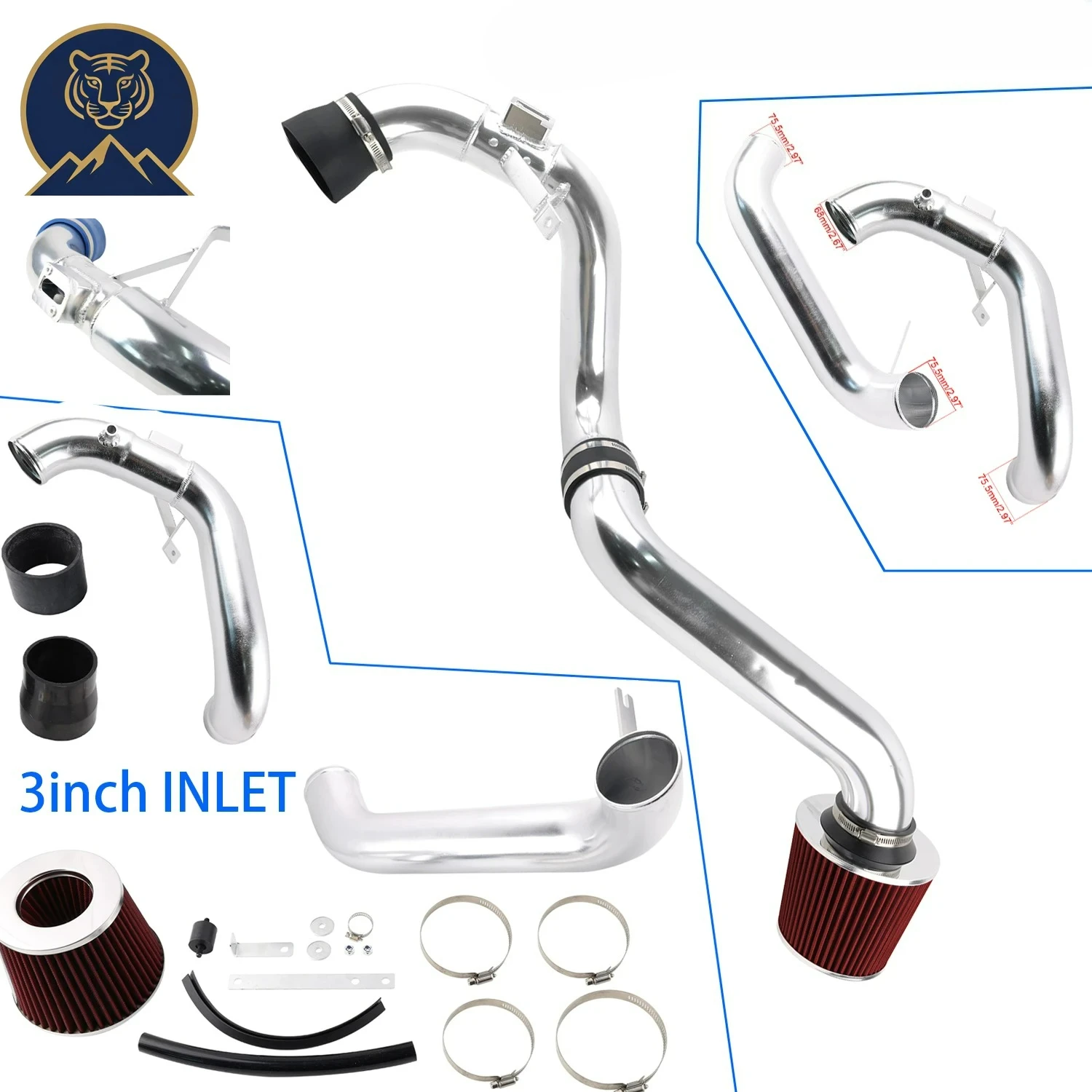 

Racing Cold Air Intake Induction System with Dry Filter for Honda Civic 1.8L DX/LX/EX 2006-2011