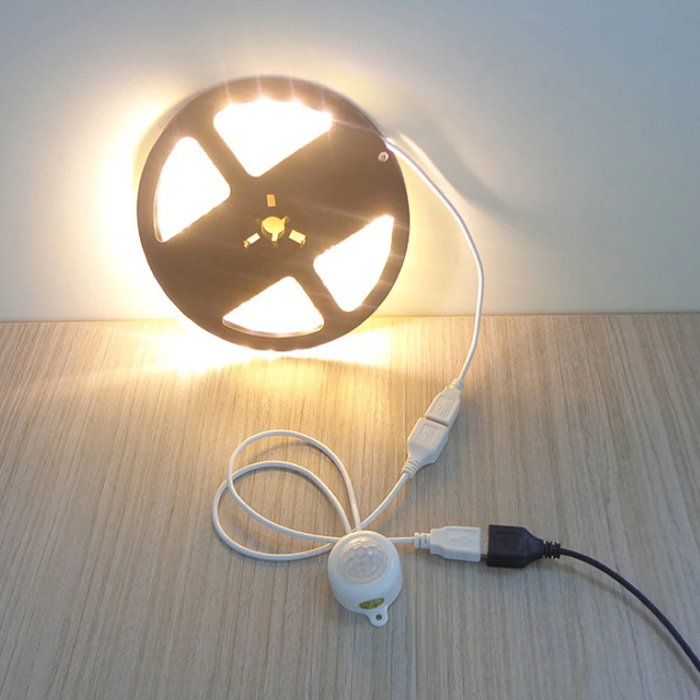 PIR Body Sensing Switch DC/USB Plug DC5-24V 5A Mini Adjustable Auto PIR Infrared Motion Sensor Detector LED Light Strip Switch