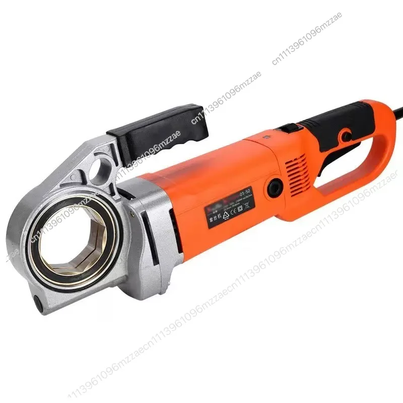 Small Handheld Electric Wire Threading Machine Portable Galvanized Water Pipe Tapping Tool Portable Wire Winder 4 Minutes 2