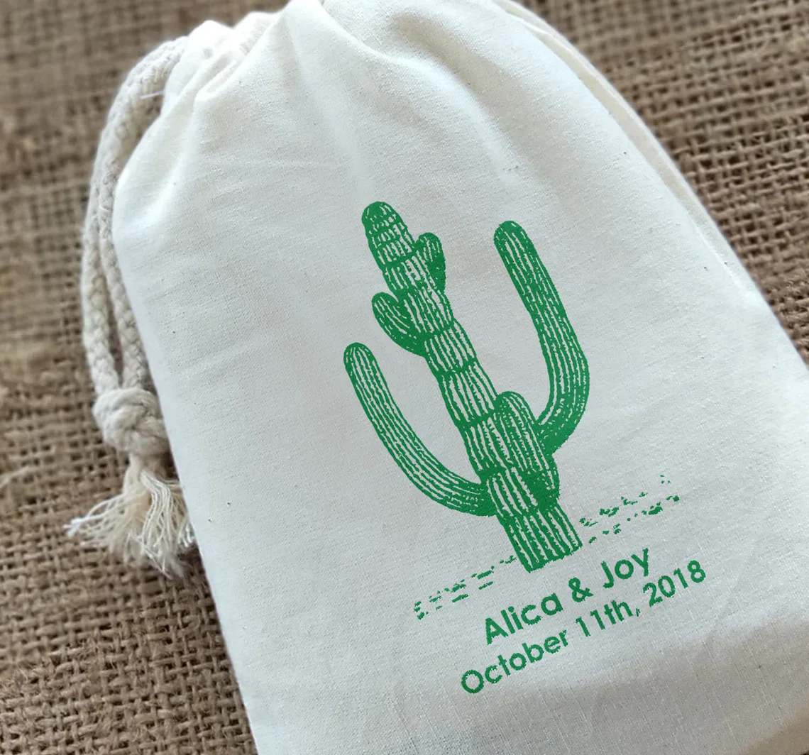 20 PCS Cactus Welcome Bag-Desert Bachelorette Party Bag-Cactus Wedding Welcome Bag-Desert Wedding Welcome Bag-Destination weddin