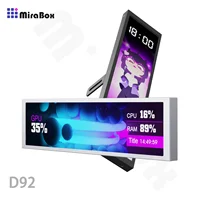 Mirabox D92 9.2'' IPS Type C Secondary Screen for PC Case Chassis Network CPU GPU RAM Hard Drive Monitor