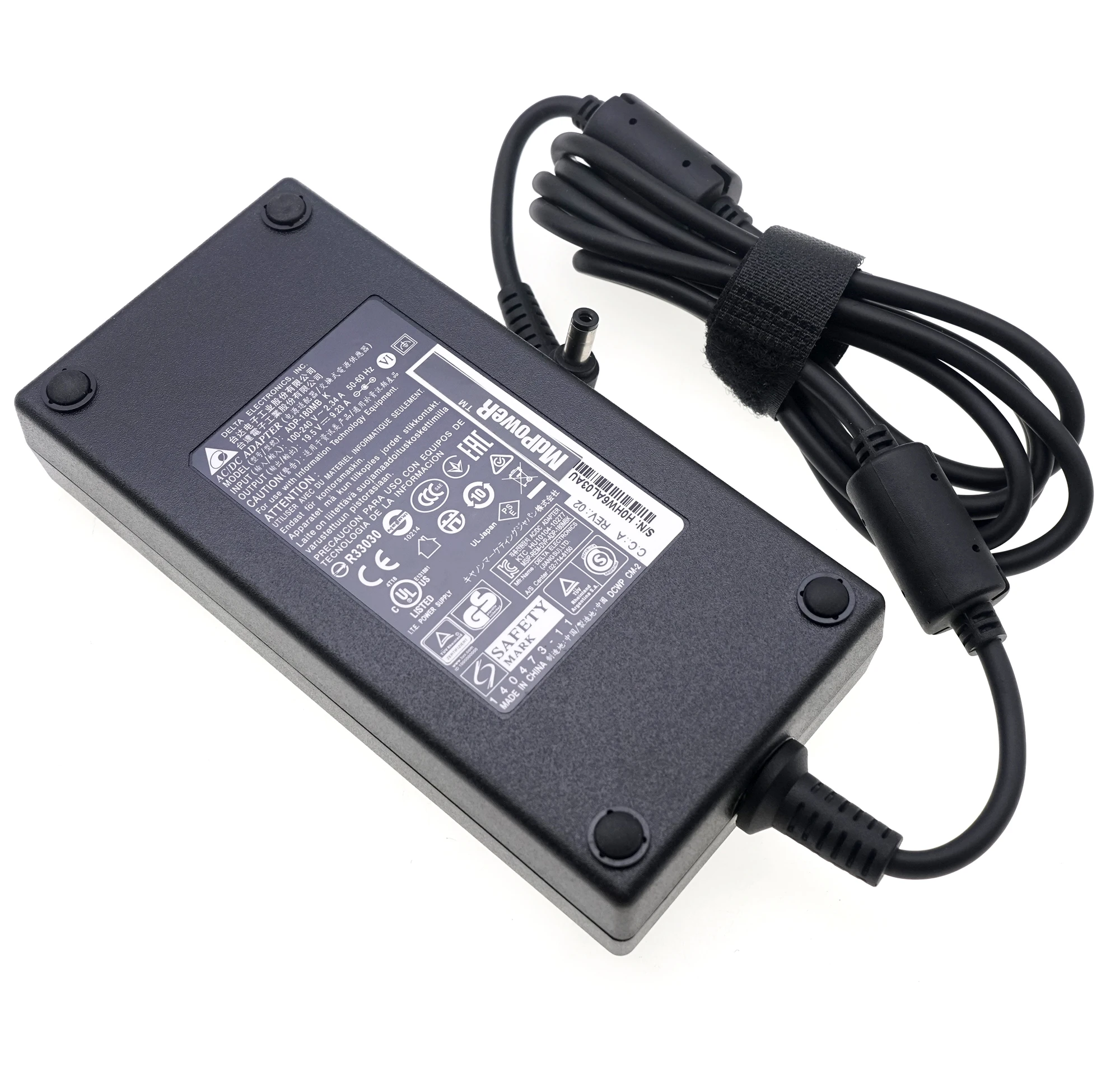 

19,5 В 9,23 А 180 Вт ADP-180EB D ADP-180HB B F Зарядное устройство переменного тока для MSI Gaming GL72M GL72MVR GF65 10UE-002CA Тонкий ноутбук
