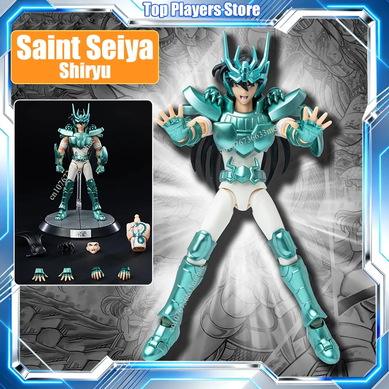 

Подлинная экшн-фигурка Saint Seiya Shiryu, игрушка Shura, маска смерти, сборная модель, комплект, кукла класса чемпионов, подарок