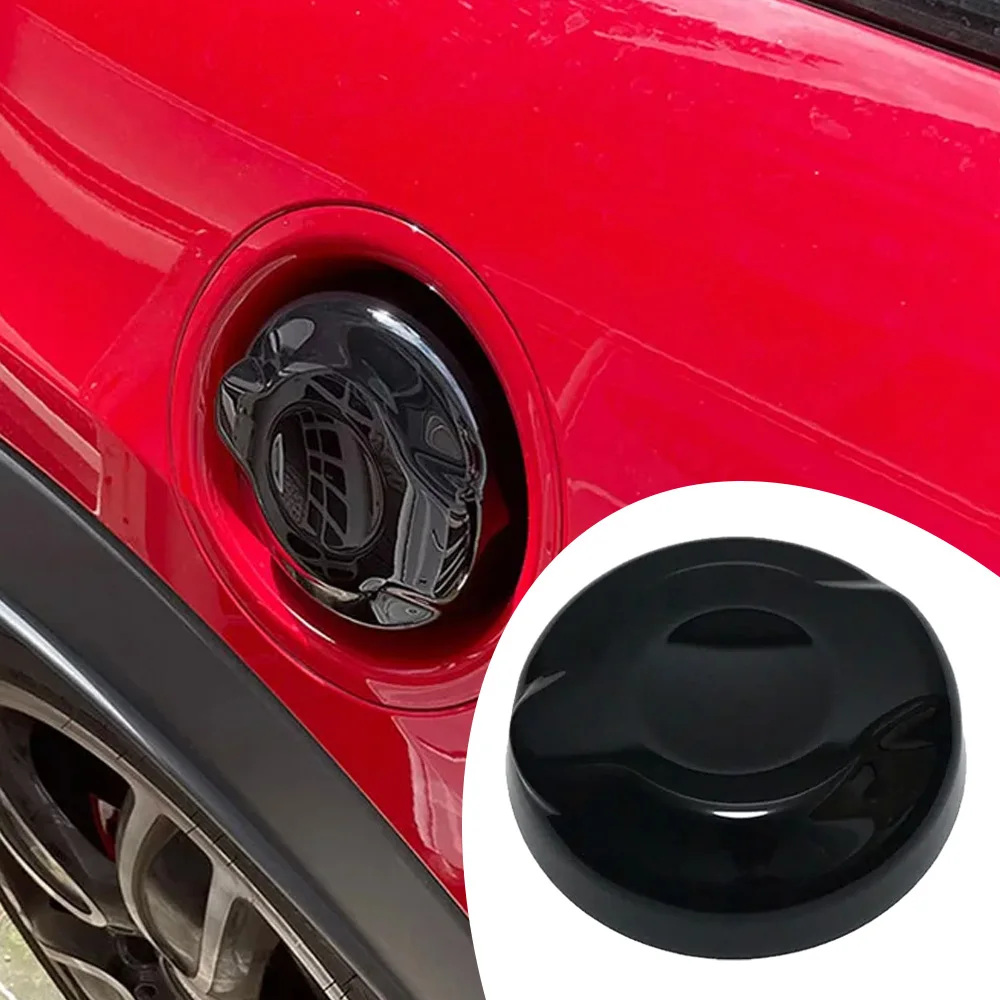 Glossy Black Fuel Tank Cover For Mini Cooper S JCW F55 F56 F57 2.0T Car Air Cap Trim Replacement Accessories