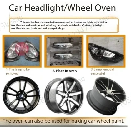 Car Headlight Baking Oven | Lens Separation Heating Chamber | Constant Temperature Sealant Softening Repair Box