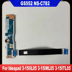 GS552 NS-C782 For Lenovo Ideapad 3-15IIL05 3-15IML05 3-15ITL05 Power Audio SD Card Reader Bttton Board 5C50S25046 5C50S25437