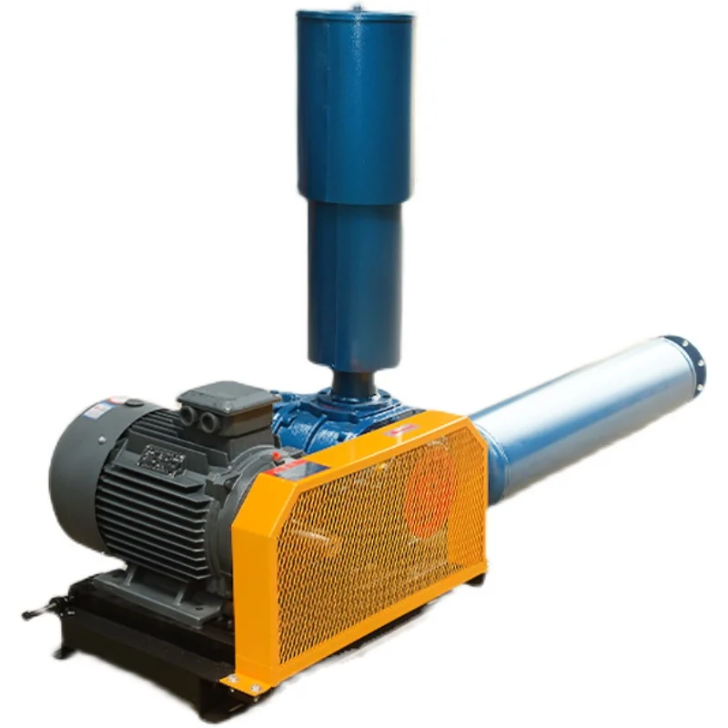 

Three-leaf roots blower, aerated fish pond aquaculture aerator, high pressure aerated roots blower