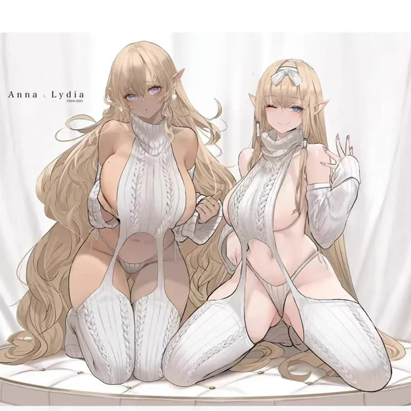 

Костюм для косплея с посудомоечной машиной yiyi, костюм Анны Лидии, разрушителя, сексуальный белый свитер, костюм BOCCHI THE RO