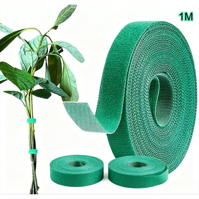 1/3/5/10 Rolls Plant Ties Green Garden Plant Bandage Cable Ties Self Adhesive Plant Fastener Tape for Plants Garden Home