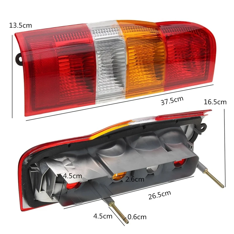 2 Stuks Auto Achterlicht Remlicht Voor Ford Transit MK6 2000-2006 3247872 E LCCF01005