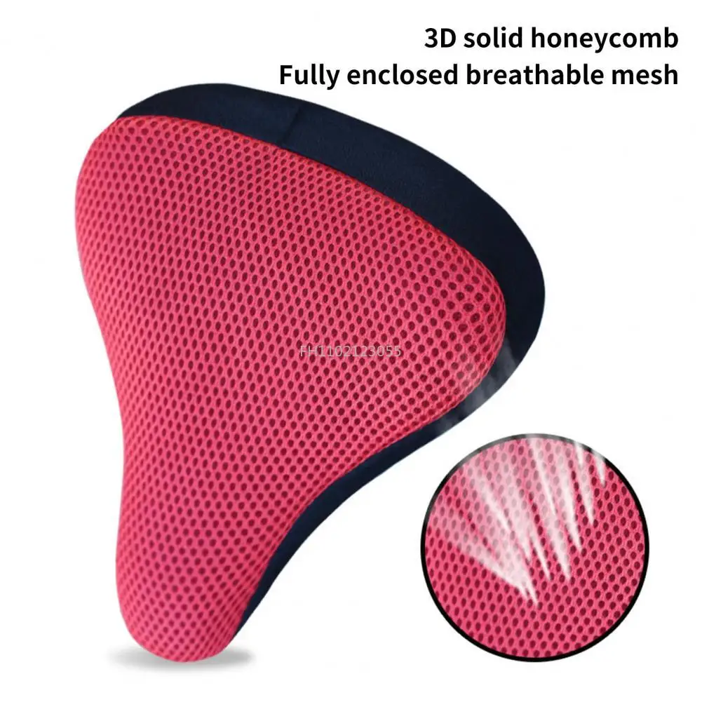 Bicycle Saddle 3D Soft Mountain Bike Seat Cover Breathable Cycling Seat Cushion Saddle Comfortable Bike Seat Bicycle Accessories