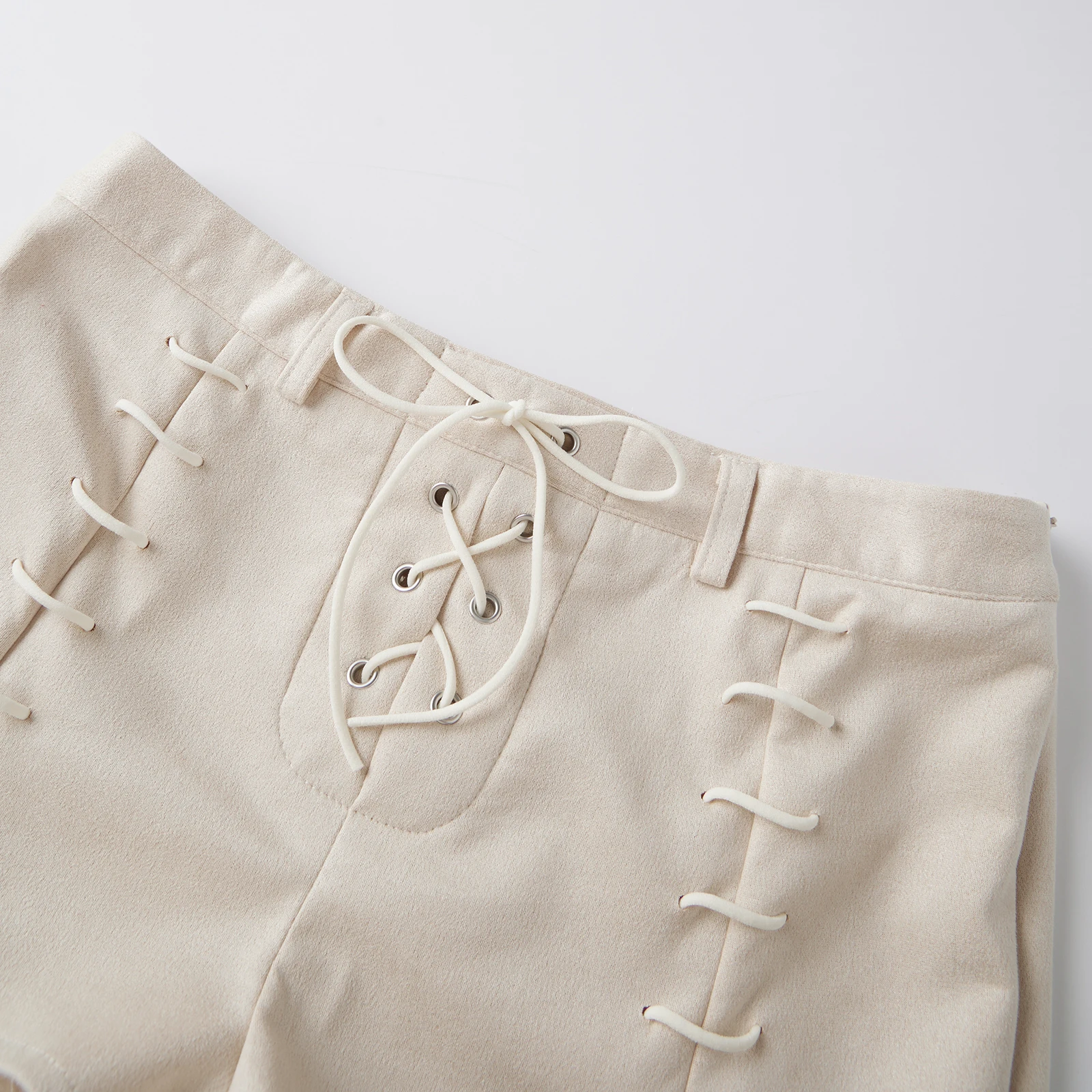 Fit Perfect Wear- -Outdoor For Perfect Daily Wear Activities Featuring Stylish Lace Shorts With Low Rise Lace