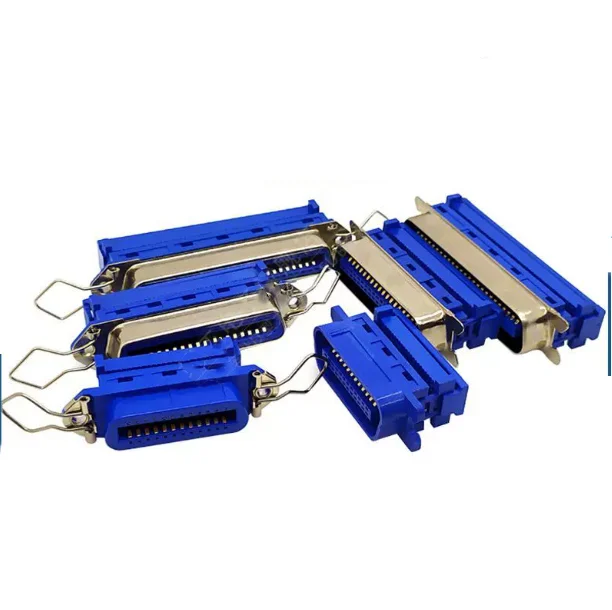 1PC Centronics 24/36/50  Pin Male/Female(Crimp Type) Connector Cable Mount 2.54mm Pin Pitch