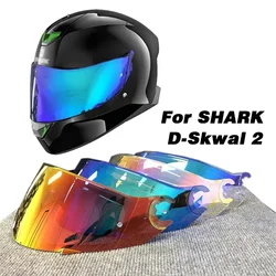 D-skwal 2 Spartan Starry Sky lente de visera de casco de motocicleta, visera de cara completa, lente de repuesto para Shark d-skwal 2