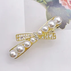 2022 Flower Crystal Pearl Hairpin Women Flower Hairpin Hairpin Rhinestone Hair Tiara Accessories