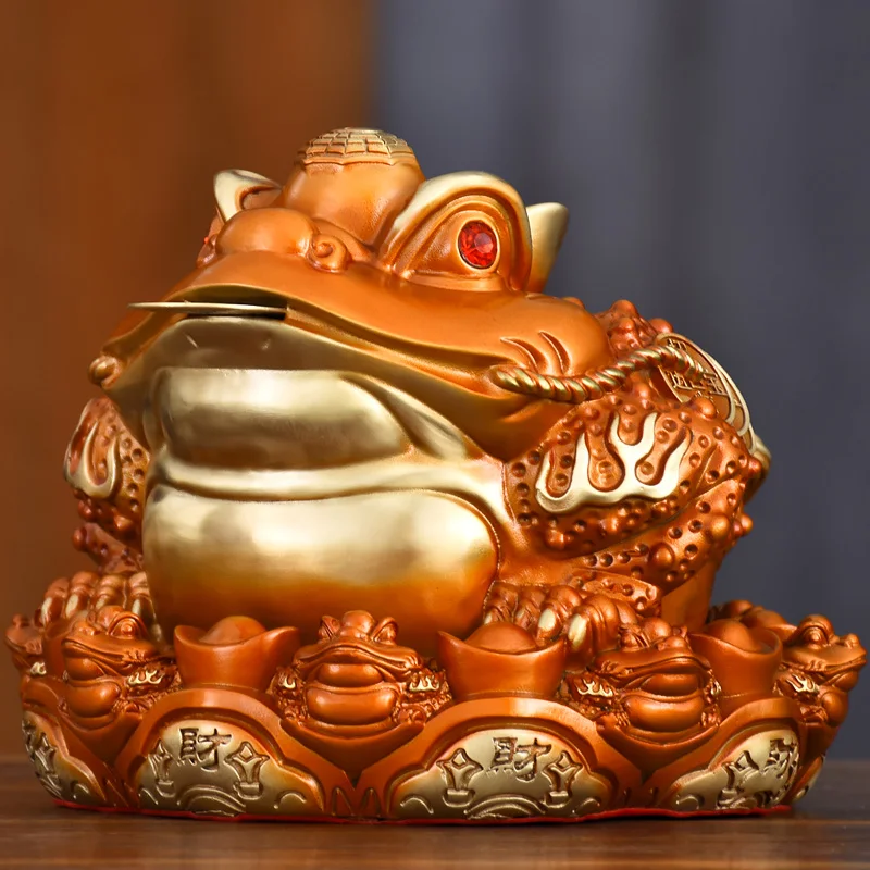 2023 HOME SHOP good luck ZHAO CAI JIN CHAN COPPER decorative ornament Bring Recruit wealth Business booming