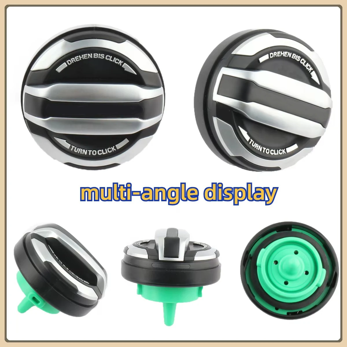 Modified Aluminum Appearance Fuel Tank Cap For TEQ2 TEQUIPMENT CAYENNE PANAMERA TEQ 1TEQUIPMENT 98X/99X OEM 971044251 971044261