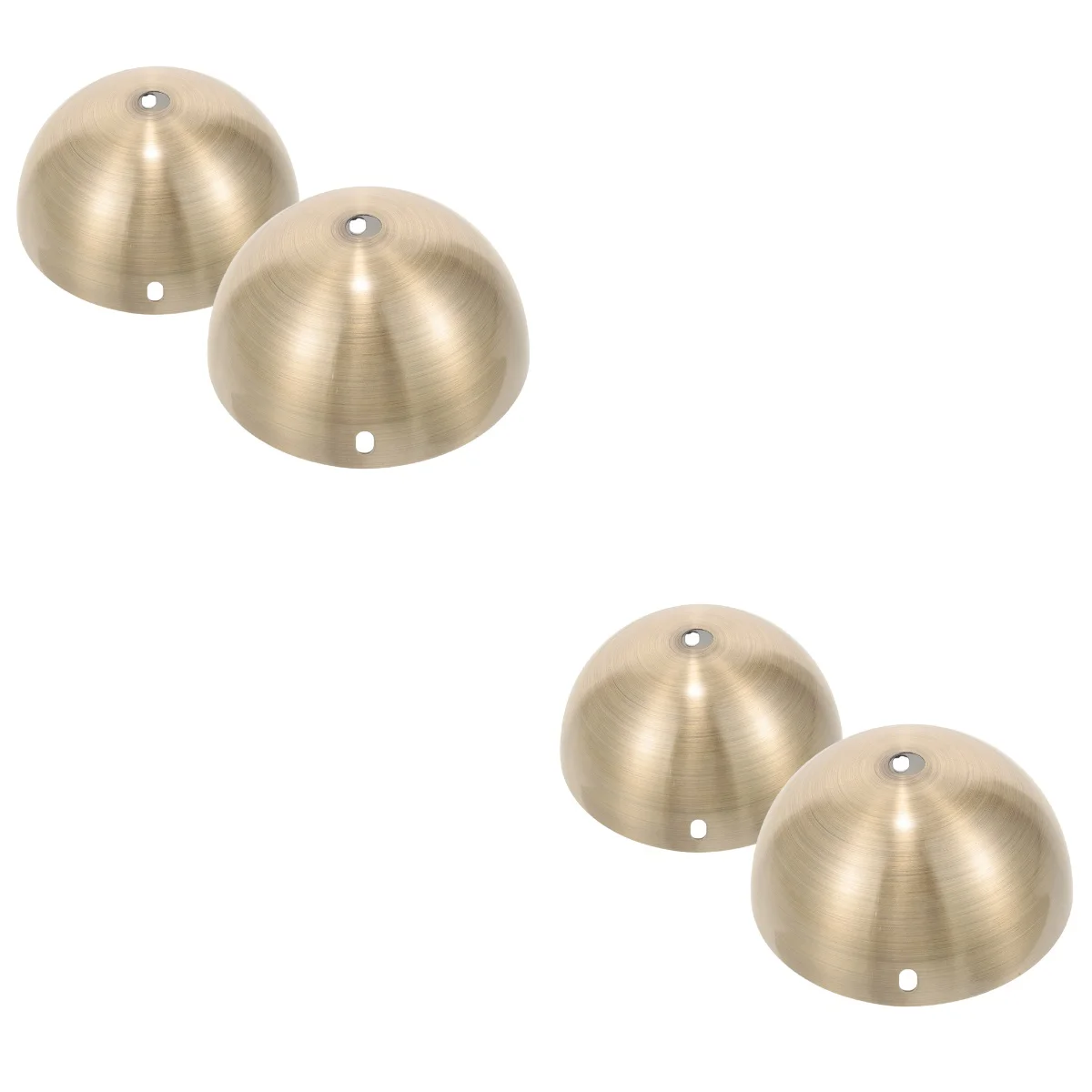 

2 Pieces Chandelier Ceiling Plate Lighting Gold Fixture Mounting Bracket Lights Living Room Canopy