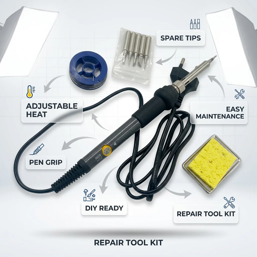 1/5 шт. 60 Вт Электрический па – обзор и цена Diy Soldering Station No Electronics