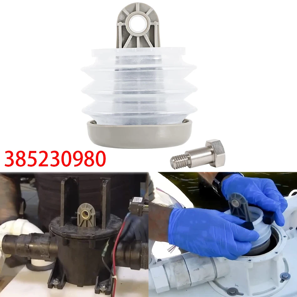 

MX 2 Pcs Dometic 385230980 Vacuum Pump Bellow Kit - For Vacuflush S Series & J Series Vacuum Pump & T Series Discharge Pump Kit