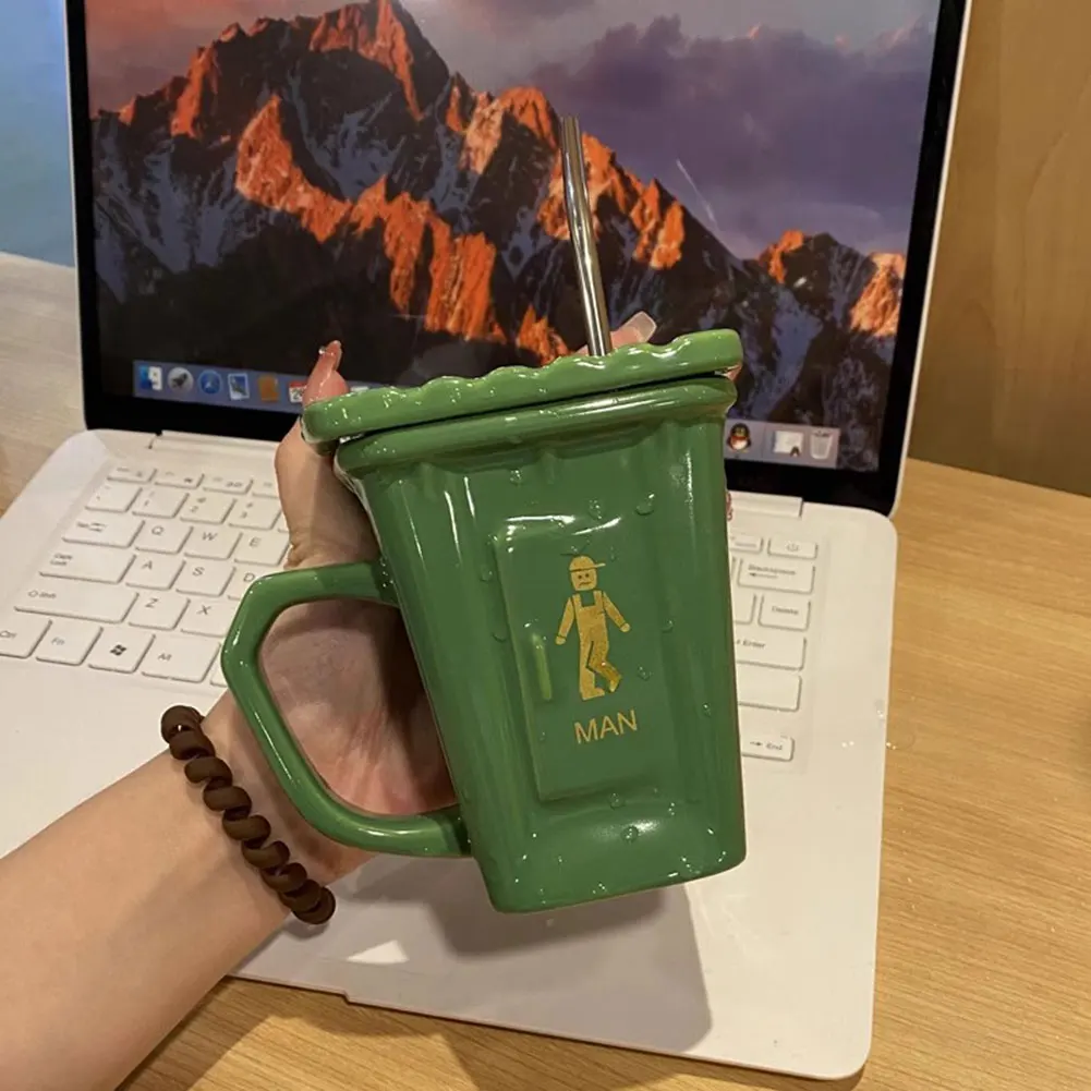 

Забавная кофейная чашка, пищевой керамический материал, розыгрыш в комнате в общежитии