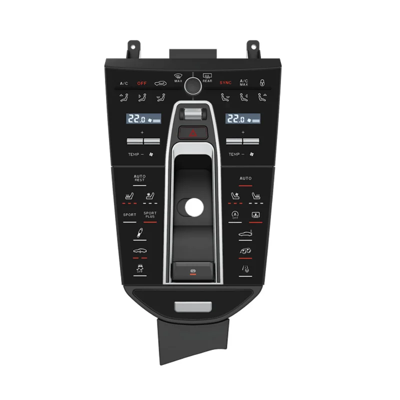 Porsche Panamera 2010-2016 Full Touch Sella per auto Accessori interni Pannello di controllo Modifica Bracciolo console centrale 1 anno