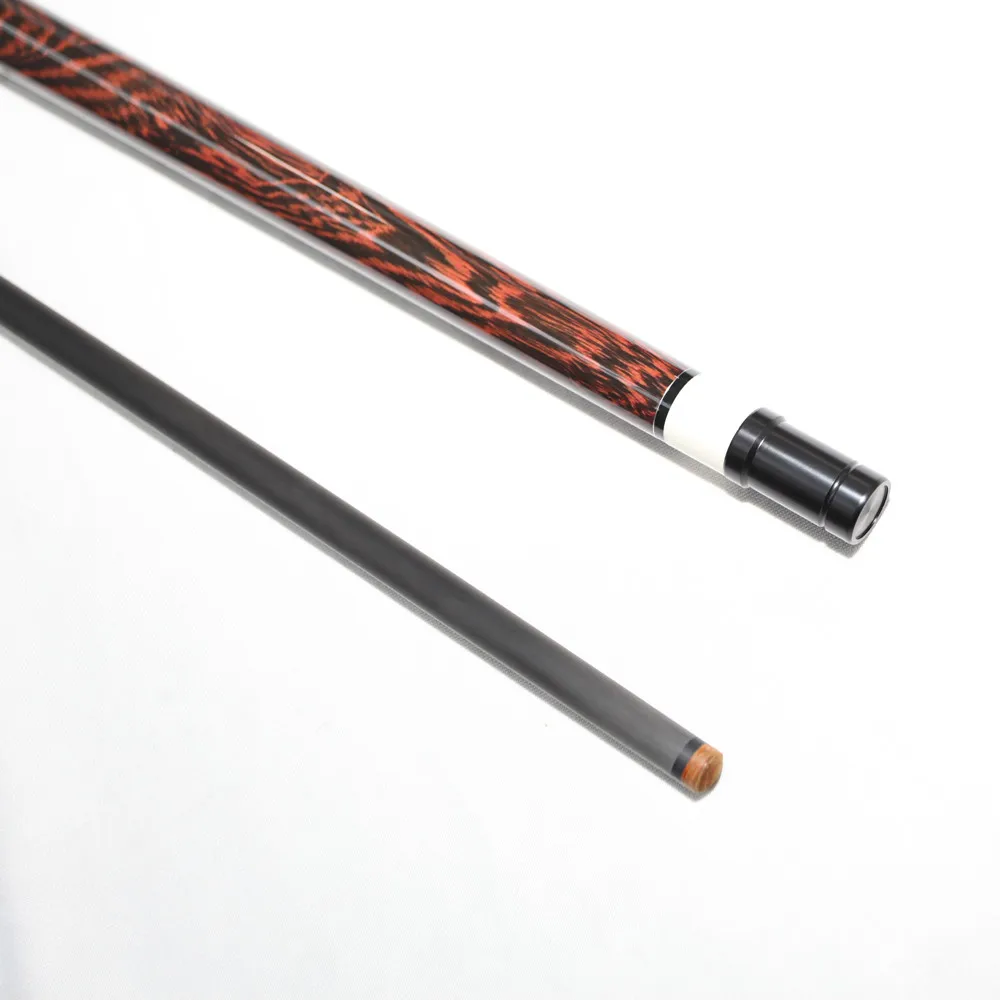 Billiard Cue Carbon Fiber Technology Billiard Stick 12.4mm Pigskin Tip Radial Joint 1474mm/58