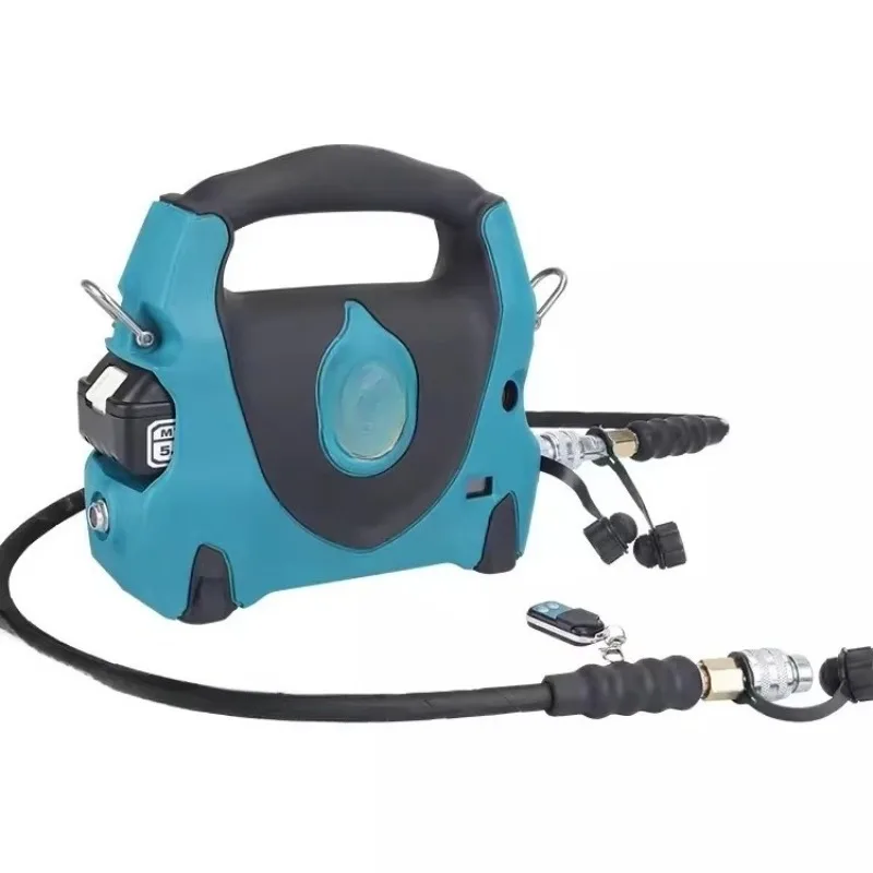 

PM-P1 Cordless Hydraulic Pump 70MPA 18V With Digital Display Wireless Remote For Hydraulic Cylinder Crimper Punching Tool