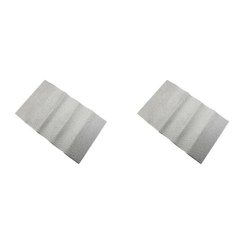 2X Embossed Aluminum Heat Shield, Exhaust Pipe Heat Shield And Automobile General Heat Insulation Aluminum Plate