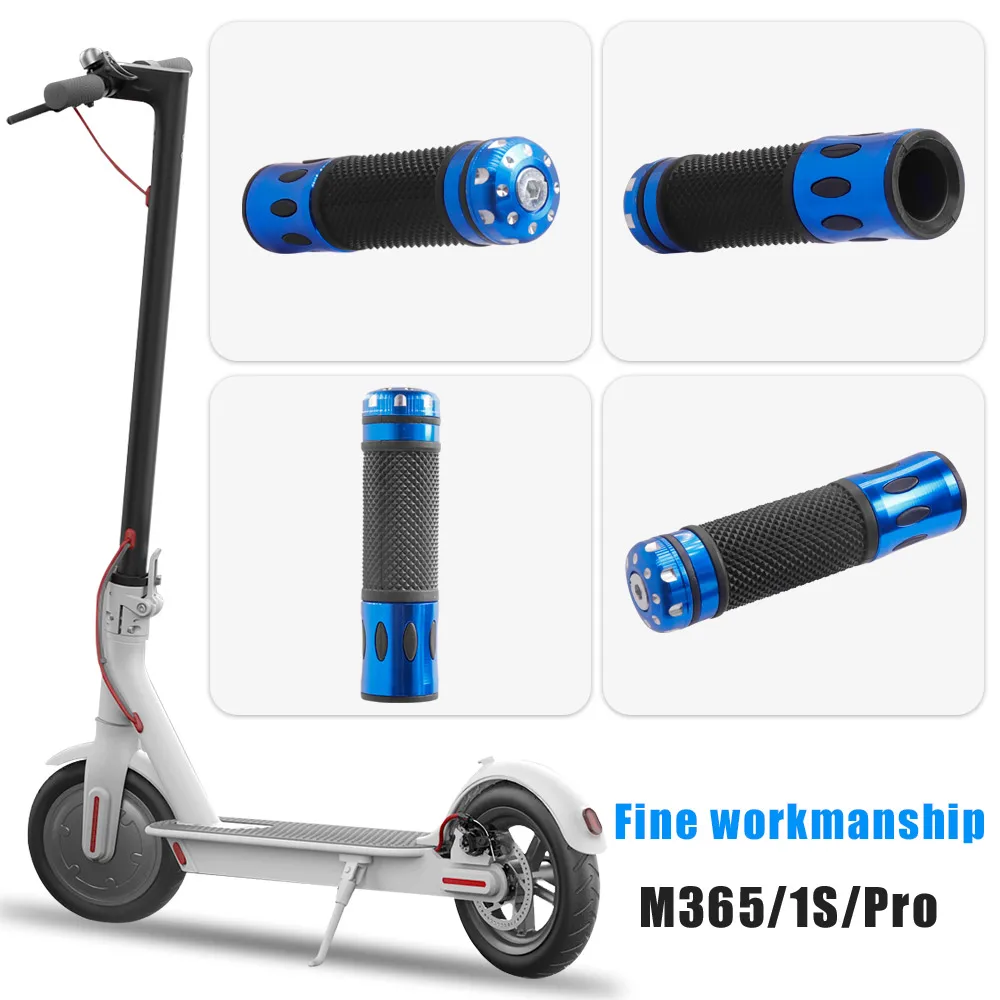 Impugnatura del manubrio per Xiaomi M365 1S PRO Scooter elettrico antiscivolo barra di modifica custodia protettiva universale in gomma di alluminio