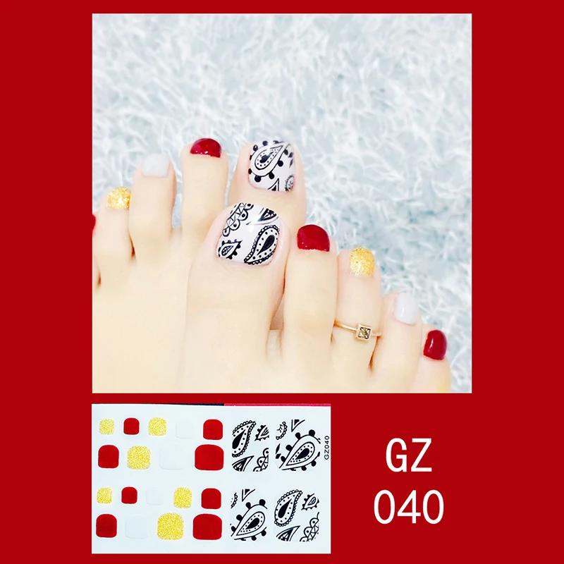 Show Whiteness Simple Toenail Stickers Full Sticker Full Toenail Stickers Toenail Simple Removable Toenail Stickers Nail Macaron